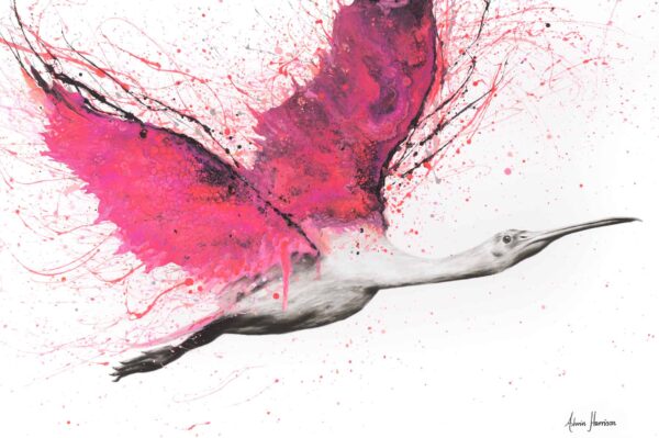 Ashvin Harrison Art- Bird of The Pink Skies