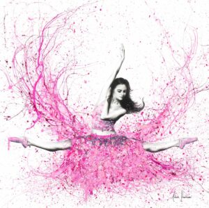 Ashvin Harrison Art- Blossom Ballet- Violetta Komyshan