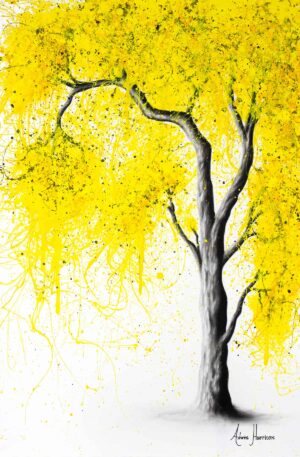 Ashvin Harrison Art- Fall Tree Trios