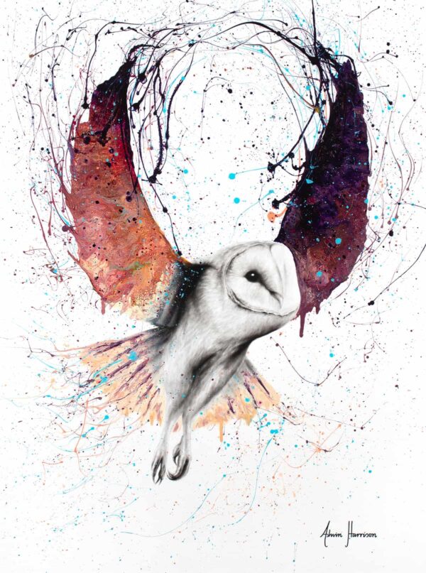 Ashvin Harrison Art- Midnight Owl