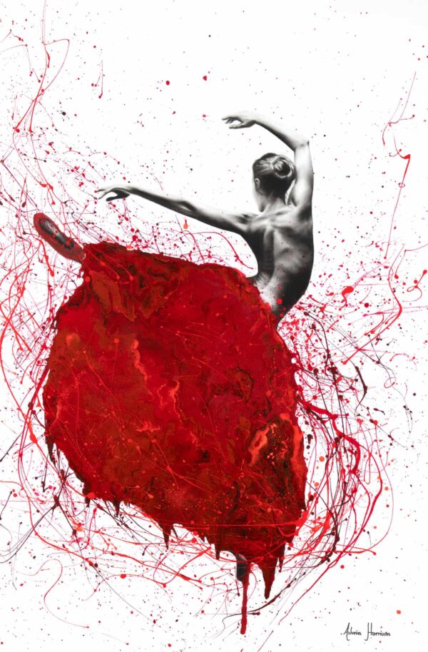 Ashvin Harrison Art- Red Opal Dance Ballet