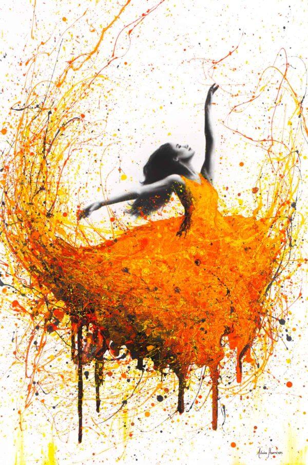 Ashvin Harrison Art- Tangelo Fire Dance