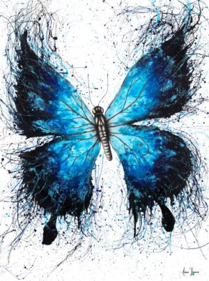 Ashvin Harrison Art- The Butterfly Tattoo- realism painting
