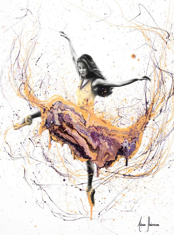 Ashvin Harrison Art- Violetta Ballerina