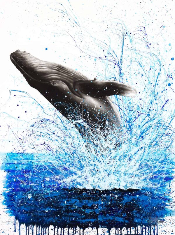 Ashvin Harrison Art- Whale Waves