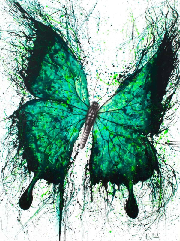 Ashvin Harrison Art- Night Garden Butterfly 2018