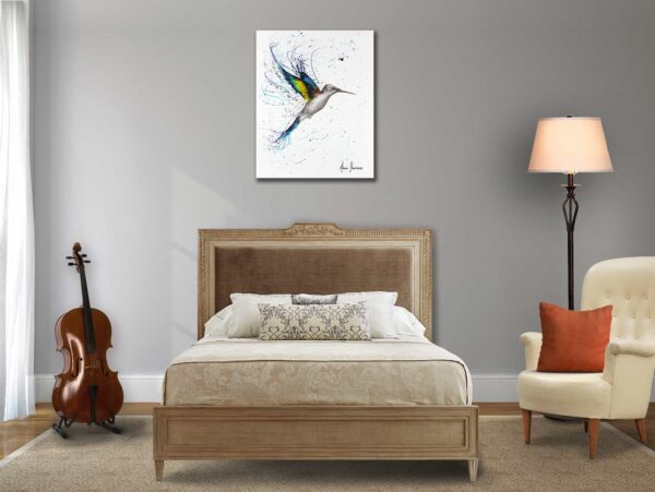 Ashvin Harrison Art- Happy Hummingbird 3