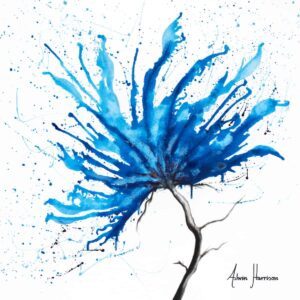 Ashvin Harrison Art- Blue Sea Flower