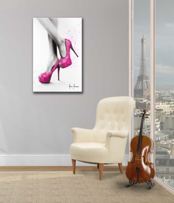 Ashvin Harrison Art- Friday Night Shine- Chanel Heels Shoes 2