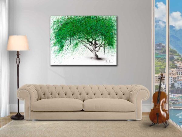 Ashvin Harrison Art- Green Breeze Tree 2