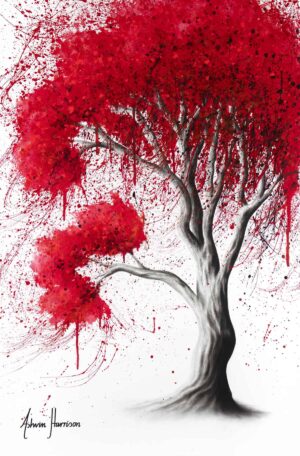 Ashvin Harrison Art- Scarlet Fall Tree