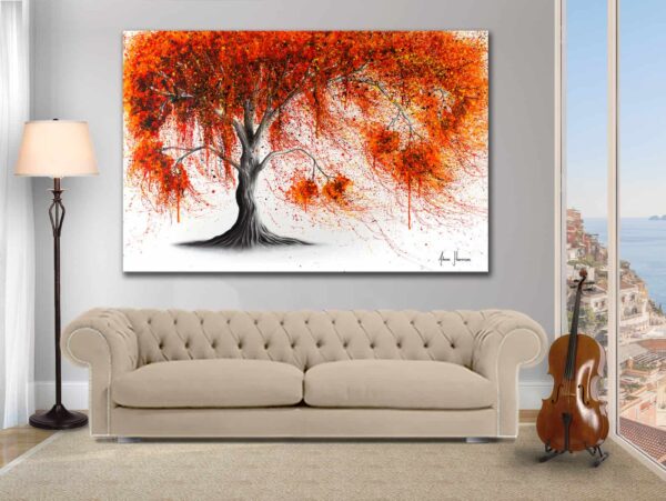 Ashvin Harrison Art- Crisp Amber Tree 2