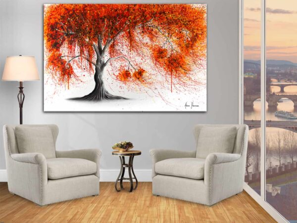Ashvin Harrison Art- Crisp Amber Tree 23