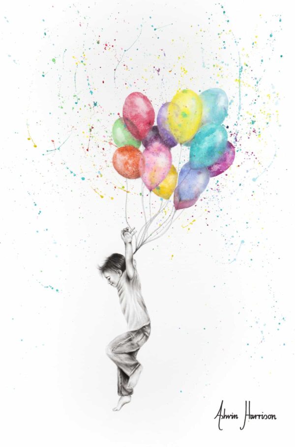 Ashvin Harrison Art- Joy of Balloon Boy