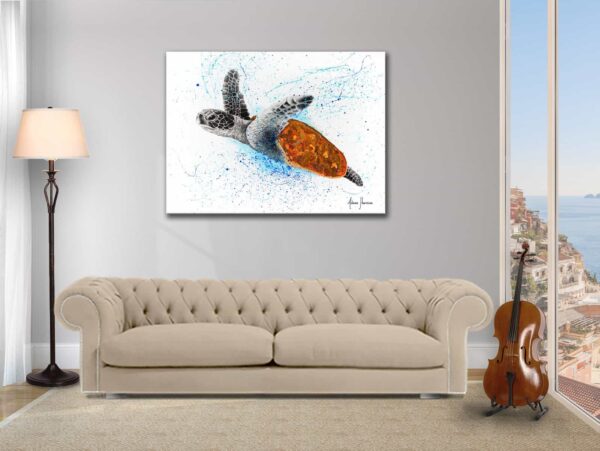 Ashvin Harrison Art- Opulent Ocean Turtle 2
