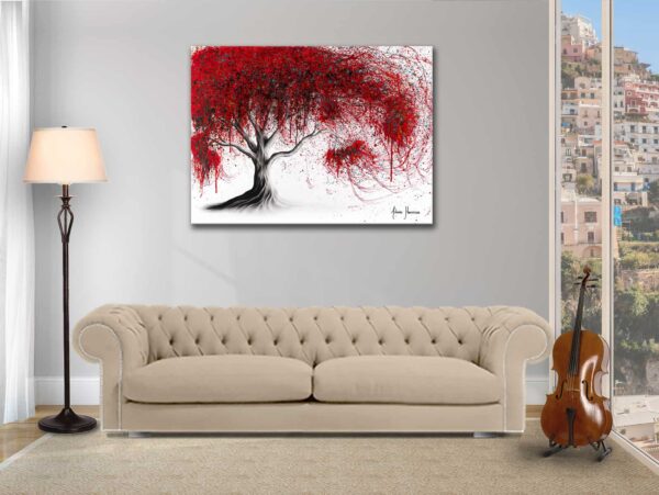 Ashvin Harrison Art- Scarlet Picnic Dream Tree 2