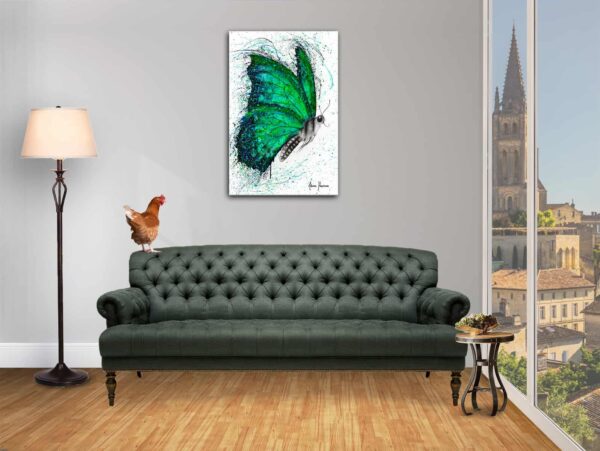 Ashvin Harrison Art- Emerald City Butterfly 2