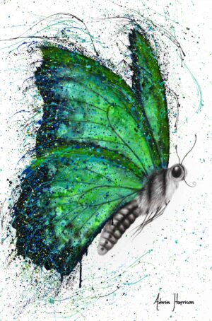 Ashvin Harrison Art- Emerald City Butterfly