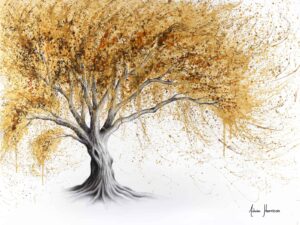 Ashvin Harrison Art- Golden Glow Tree