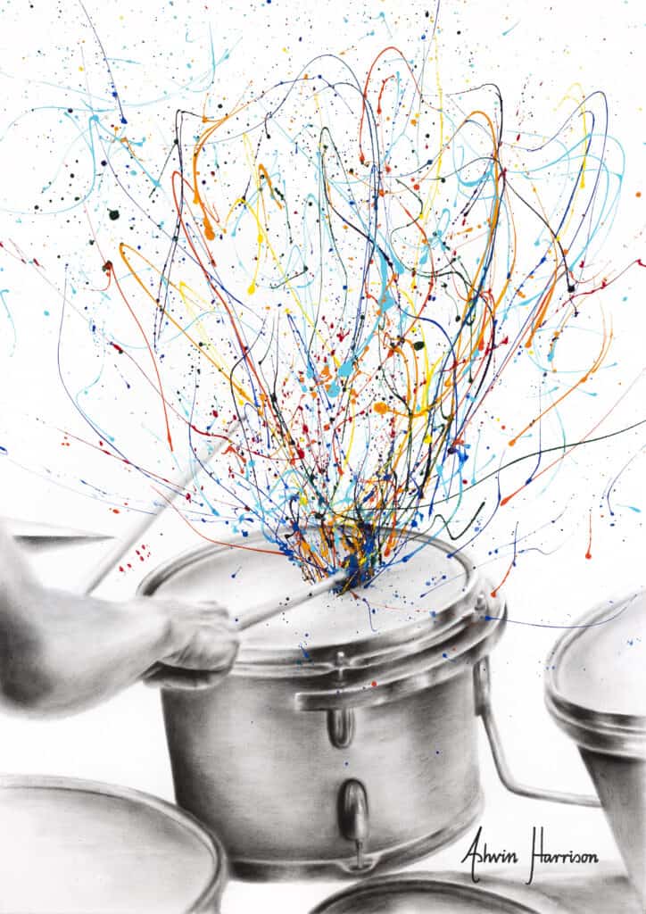 Ashvin Harrison Art- The Drum Solo