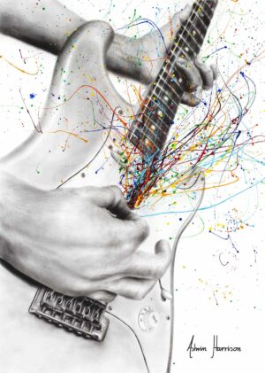 Ashvin Harrison Art- The Guitar Solo