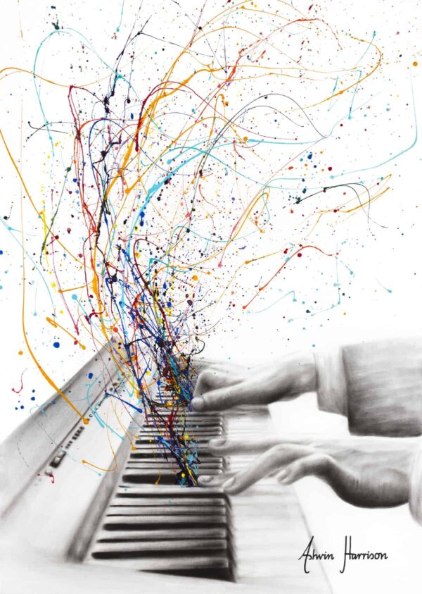 Ashvin Harrison Art- The Keyboard Solo