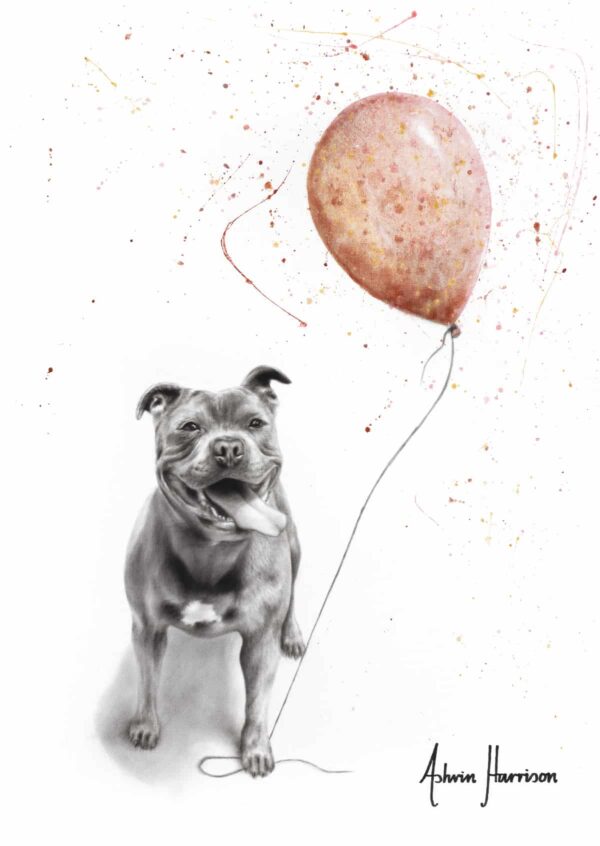 Ashvin Harrison Art- Molly and Her Balloon
