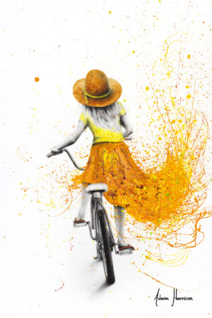 Ashvin Harrison Art- Her First Bicycle