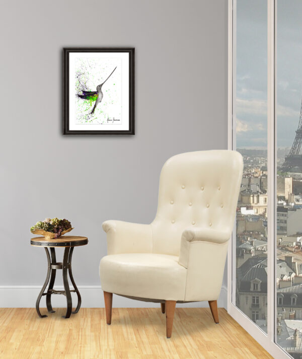 Ashvin Harrison Art- Joyful Garden Hummingbird 2