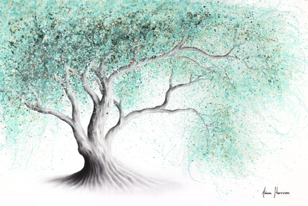 Ashvin Harrison Art- Mint Dream Tree