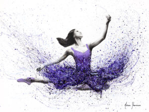 Ashvin Harrison Art- Violet Verve Dance