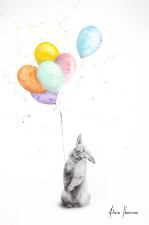 Ashvin Harrison Art- Buster and His Balloons