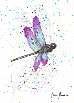 Ashvin Harrison Art- Dancing Dragonfly