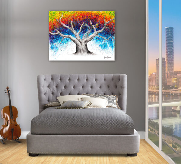 Ashvin Harrison Art- Rainbow Tree 2