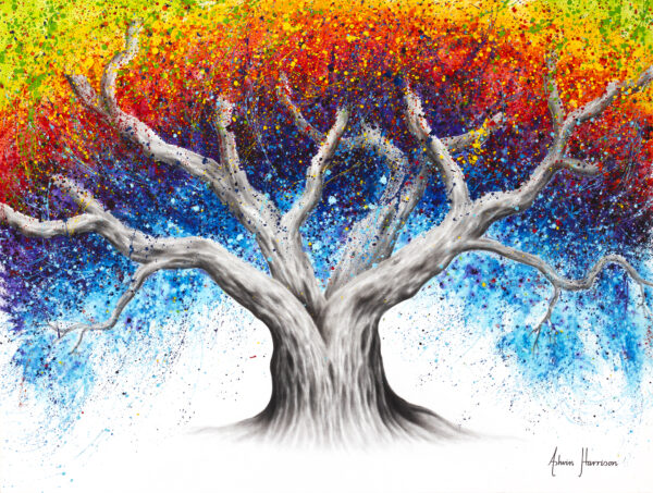 Ashvin Harrison Art- Rainbow Tree