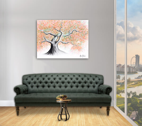 Ashvin Harrison Art- Sunshine Peach Tree 2