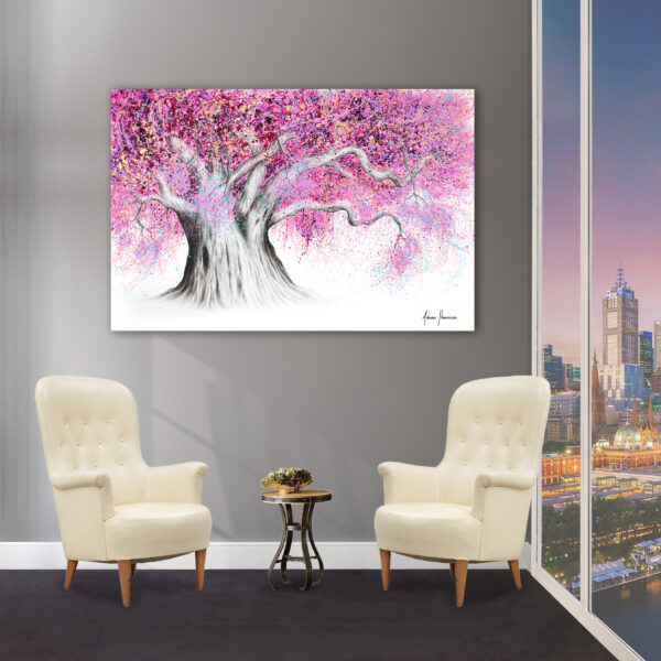 Ashvin Harrison Art- Pink Party Tree 17