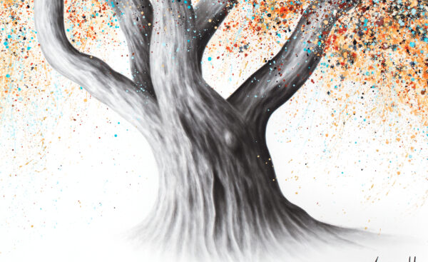 Ashvin Harrison Art- Rusty Autumn Tree 3