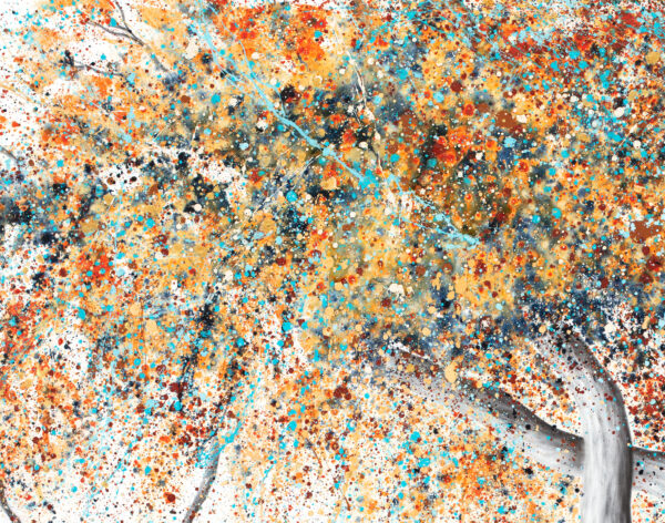 Ashvin Harrison Art- Rusty Autumn Tree 5