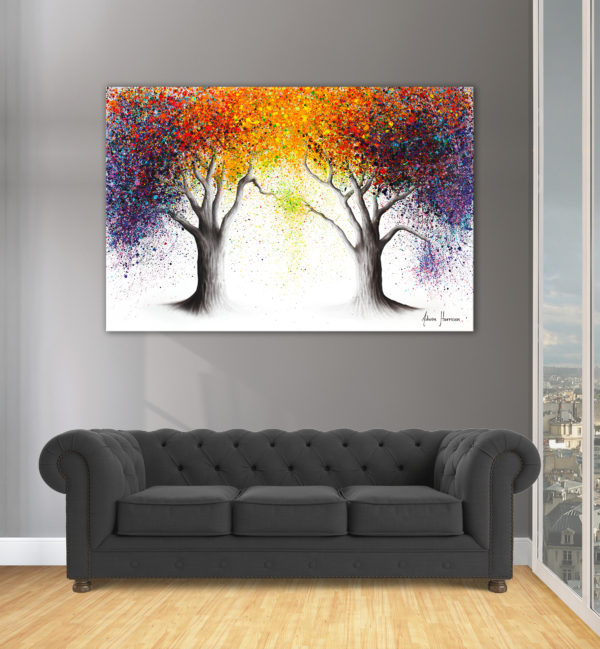 Ashvin Harrison Art- Paralleled Prism Trees 2