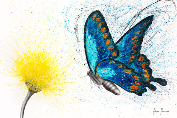 Ashvin Harrison Art - Bloomful Butterfly1
