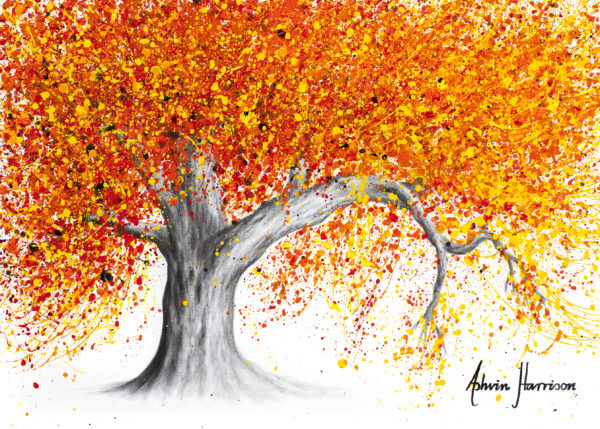 Ashvin Harrison Art- Western Sunset Tree