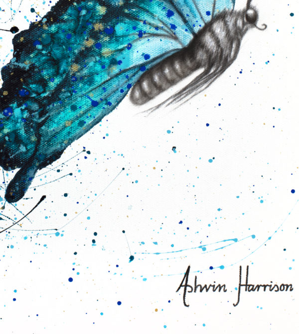 Ashvin Harrison Art- Holiday Dreaming Butterfly NEW4
