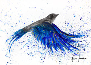 Ashvin Harrison Art - Vibrant Ocean Bird