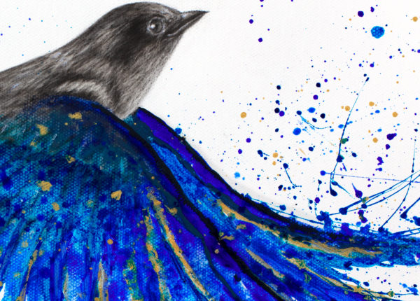 Ashvin Harrison Art - Vibrant Ocean Bird3