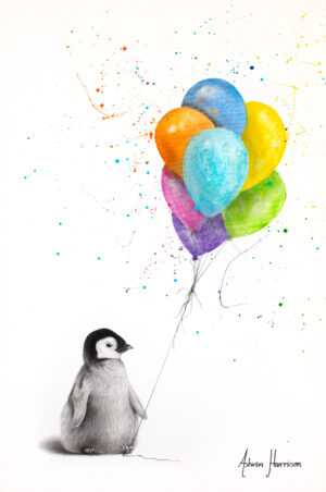 Ashvin Harrison Art - Positive Penguin