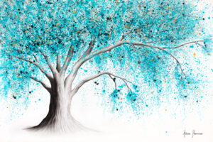 Ashvin Harrison Art - Winter Gemstone Tree