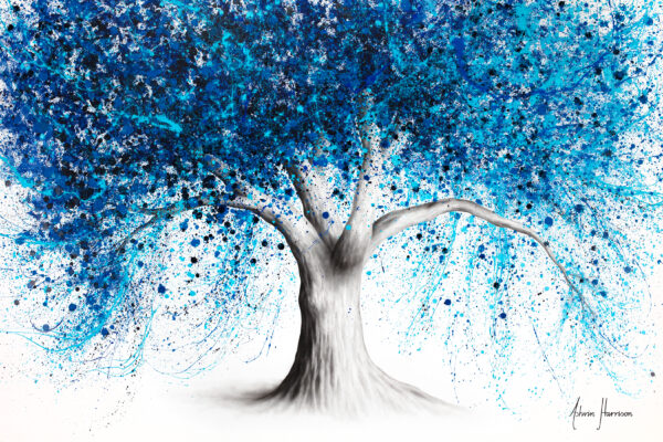 Ashvin Harrison Art- Indigo Inception Tree NEW
