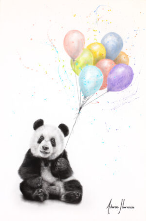Ashvin Harrison Art- Panda Party