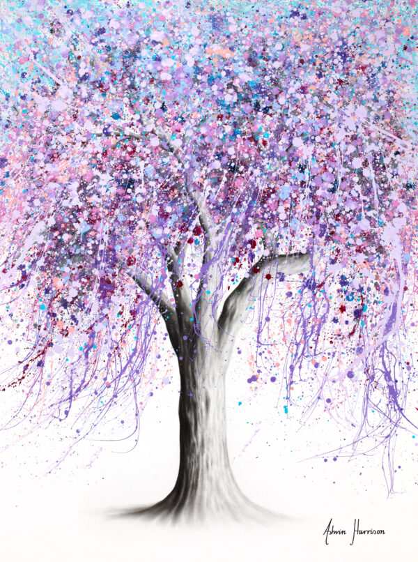 Ashvin Harrison Art- Wisteria Wisdom Tree